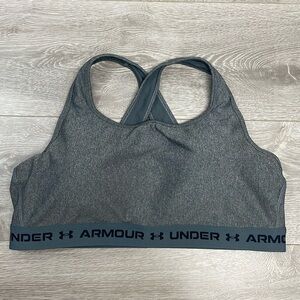 Under Armour Gray Crossback Sports Bra 3X
